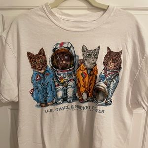 US space and rocket center T-shirt 🚀